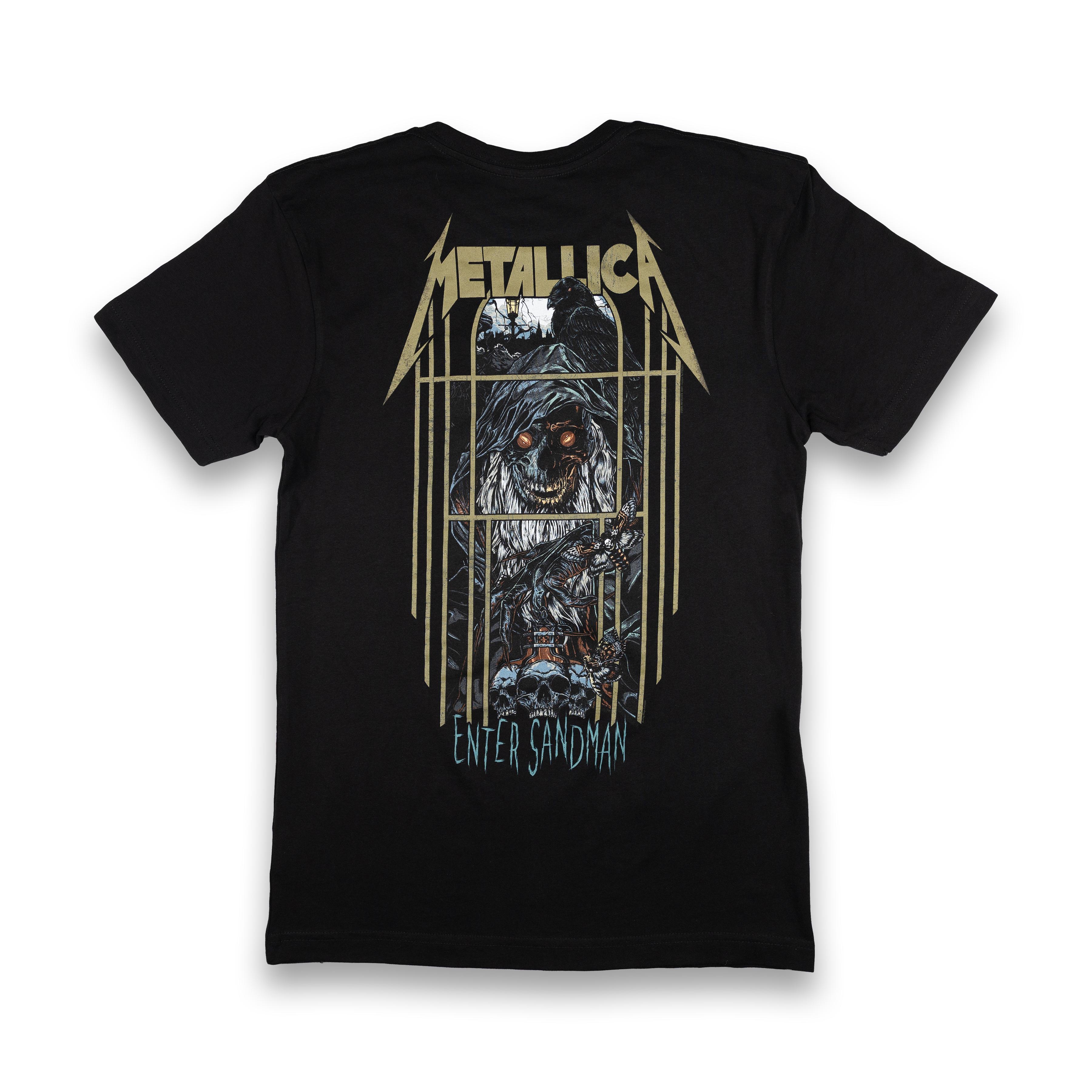 Enter Sandman Pinball Art T-Shirt - Large